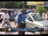 مردان شہر کے ٹریفک سگنلز طویل عرصے سے بند
