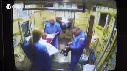 Luca Parmitano training in Star City