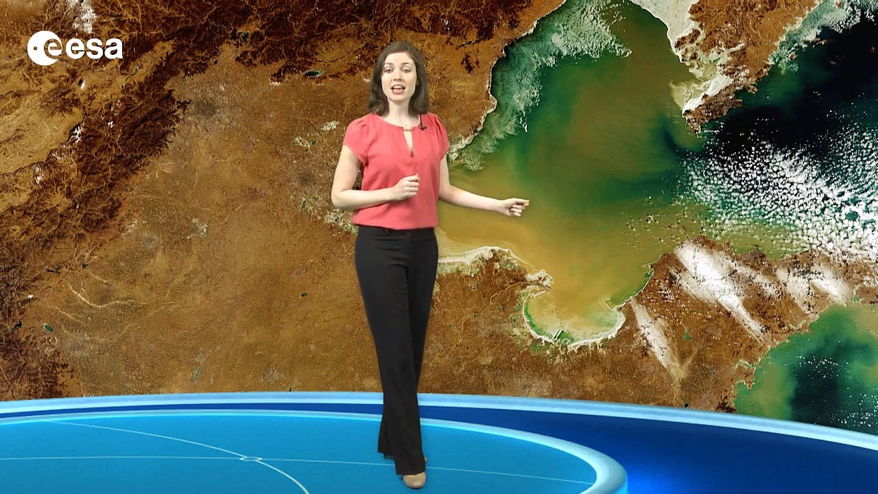 Earth from Space: Yellow River, Sea and sand