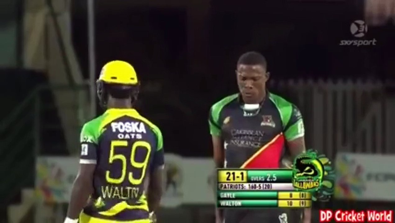 Sheldon Cottrell Salutes off Chadwick Walton