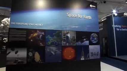 ESA at Farnborough 2012 - A Tour of the ESA Stand
