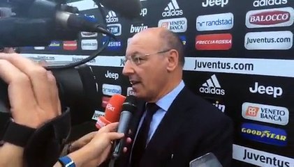 Juve, le parole di Beppe Marotta su Alex Sandro e Draxler