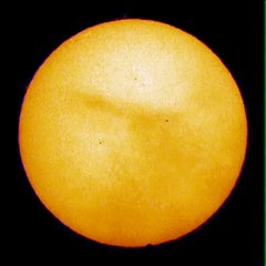 Venus Transit seen from Canberra, Australia (part 1)