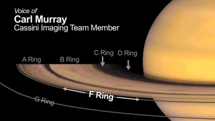 Cassini movie shows blazing trails in Saturn's F-ring