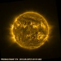 Proba-2 catches solar eclipse
