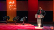 Tony Elumelu Addresses The Skoll World Forum for Social Entrepreneurship