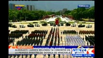 Nicolás Maduro posesiona a Carmen Meléndez como ministra de Defensa de Venezuela
