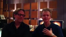 Greeting for André Kuipers from famous Dutch songwriting duo Fluitsma & Van Tijn