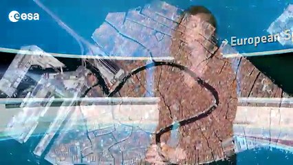 Earth from Space -- 'Floating city'