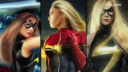 Best fan art imagining Ronda Rousey as Captain Marvel