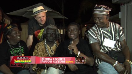 SIERRA LEONE'S REFUGEE ALL STARS jingle @ Rototom Sunsplash 2015