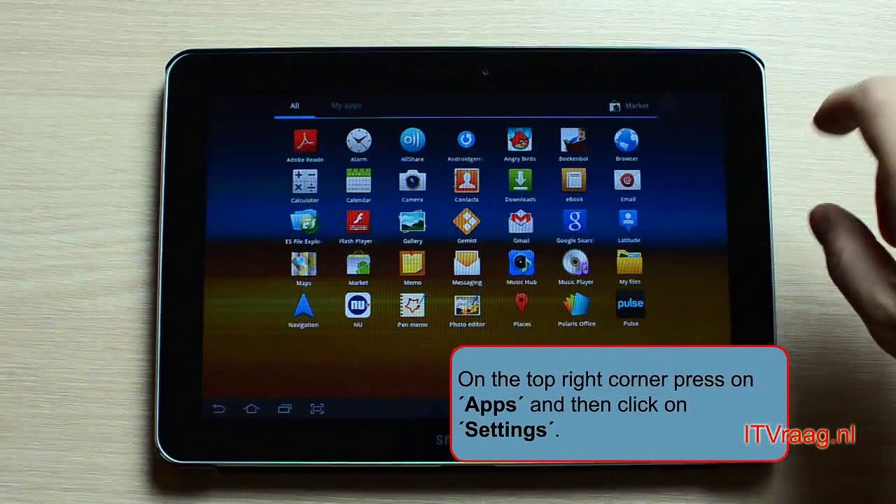 Galaxy Tab 10.1 - Hard (factory) reset