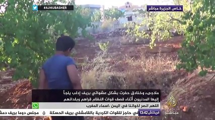 ملاجيء وخنادق حفرت بشكل عشوائي بريف إدلب يلجأ إليها المدنيون أثناء القصف