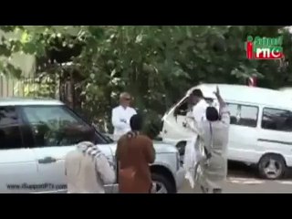 Local singers singing for Asad Umar