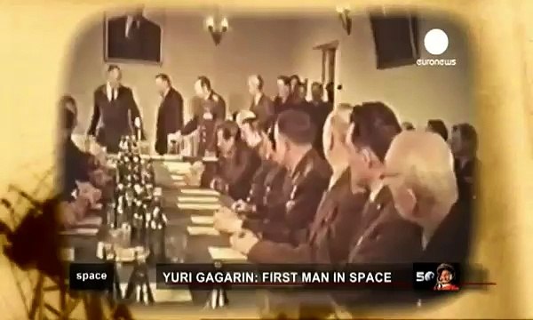ESA Euronews: Vor 50 Jahren war er der erste Mann im All: Juri Gagarin.