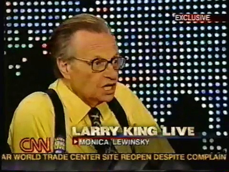 Monica Lewinsky on Larry King (part 2)