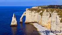 Les falaises d'Étretat (Guide touristique, notrebellefrance, Seine-Maritime, Haute-Normandie)