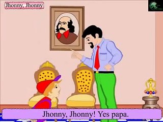 Children Songs, Johnny Johnny Yes Pappa with Lyrics Nursery Rhymes