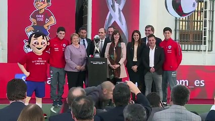 Mira cómo es la copa del Mundial de Fútbol Sub-17