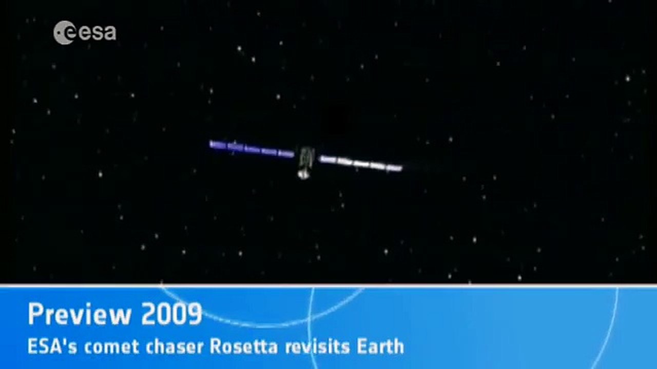 ESA's comet chaser Rosetta revisits Earth