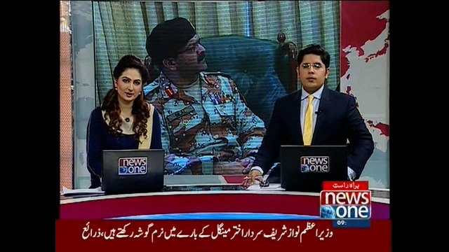 Chief Minister Sindh Syed Qaim Ali Shah meeting with DG Rangers