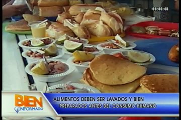 Bien Informado - Cuidado de consumo de alimentos