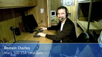 Interview with Romain Charles (ESA Mars500 participant)