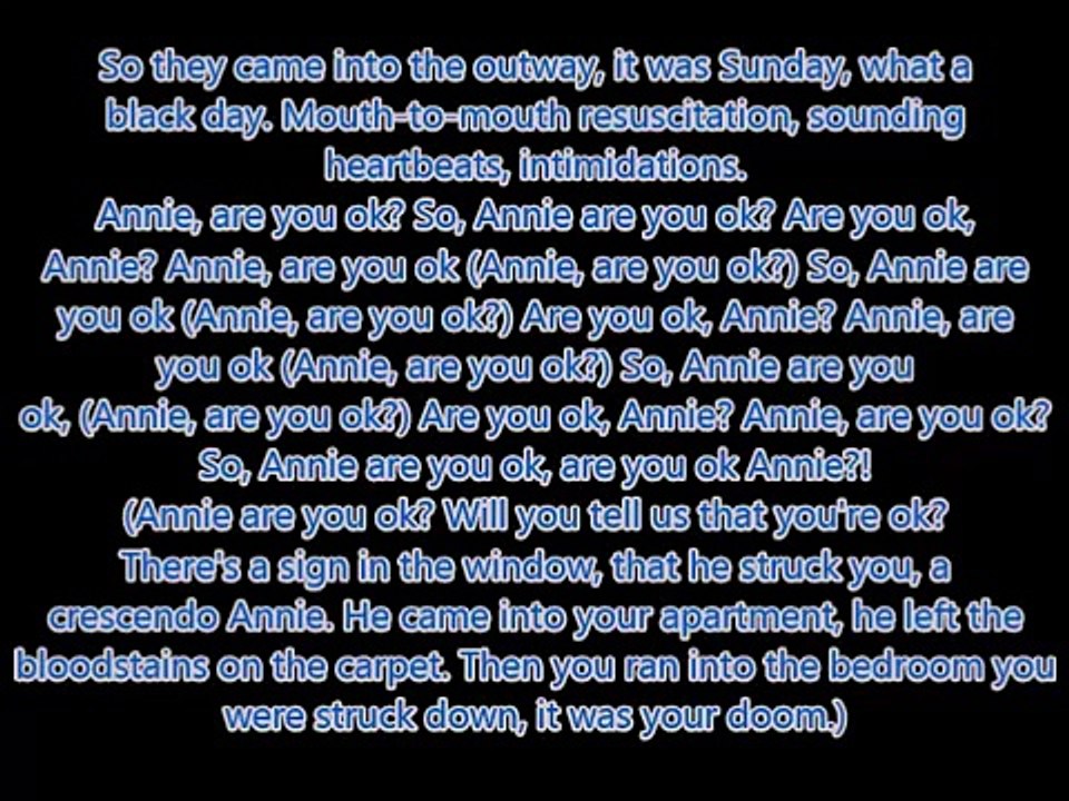 Applebloom & Black Gryph0n - “Smooth Criminal” lyrics