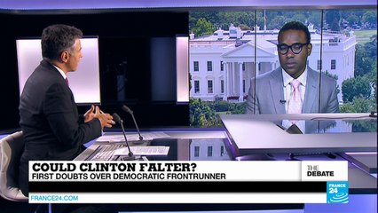Could Clinton falter? First doubts over Democratic frontrunner