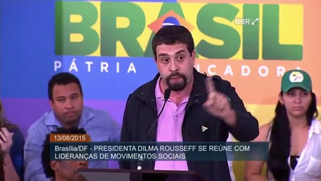 Discurso do Guilherme Boullos, presidente do MTST - 15/08/2015