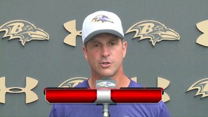 Harbaugh jokingly forbids high-level math for Ravens players