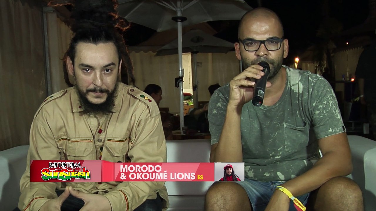 MORODO interview @ Rototom Sunsplash 2015