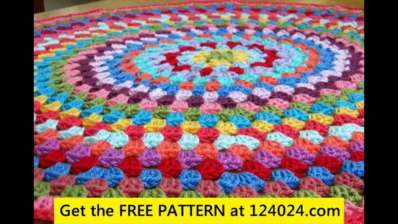 crochet blanket left handed