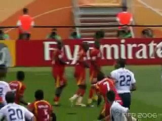 WordCup 2006 Ghana 2 : 1 United States Highlight