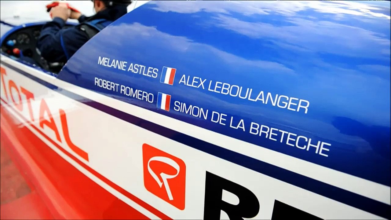 Préparations avant les championnats du monde de voltige aérienne