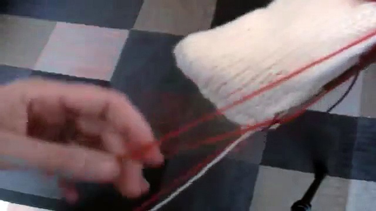 Short Row Heel Demo - Lifestyle Toe Up Socks, No wraps!