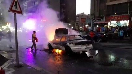 الحماية المدنية تخمد حريقا نشب في سيارة بمدينة نصر