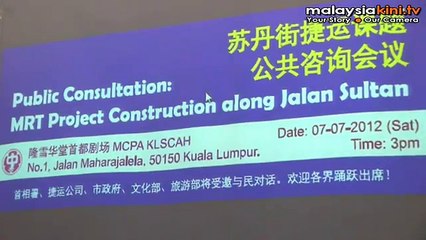 Jln Sultan group press gov't for consultation