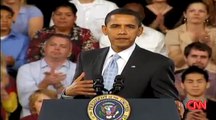 President Barack Obama speaks in Fort Myers, Florida,