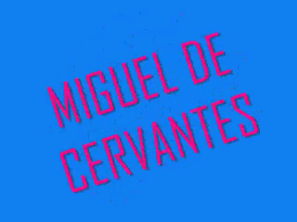 APRENDEMOS DE CERVANTES