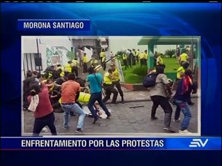 Se agudizan jornadas de protesta en Amazonia ecuatoriana