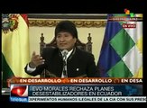 Evo Morales: Mi solidaridad, respeto y admiración a Rafael Correa