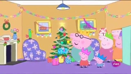 Peppa pig Castellano Temporada 3x52   La visita de Papá Noel