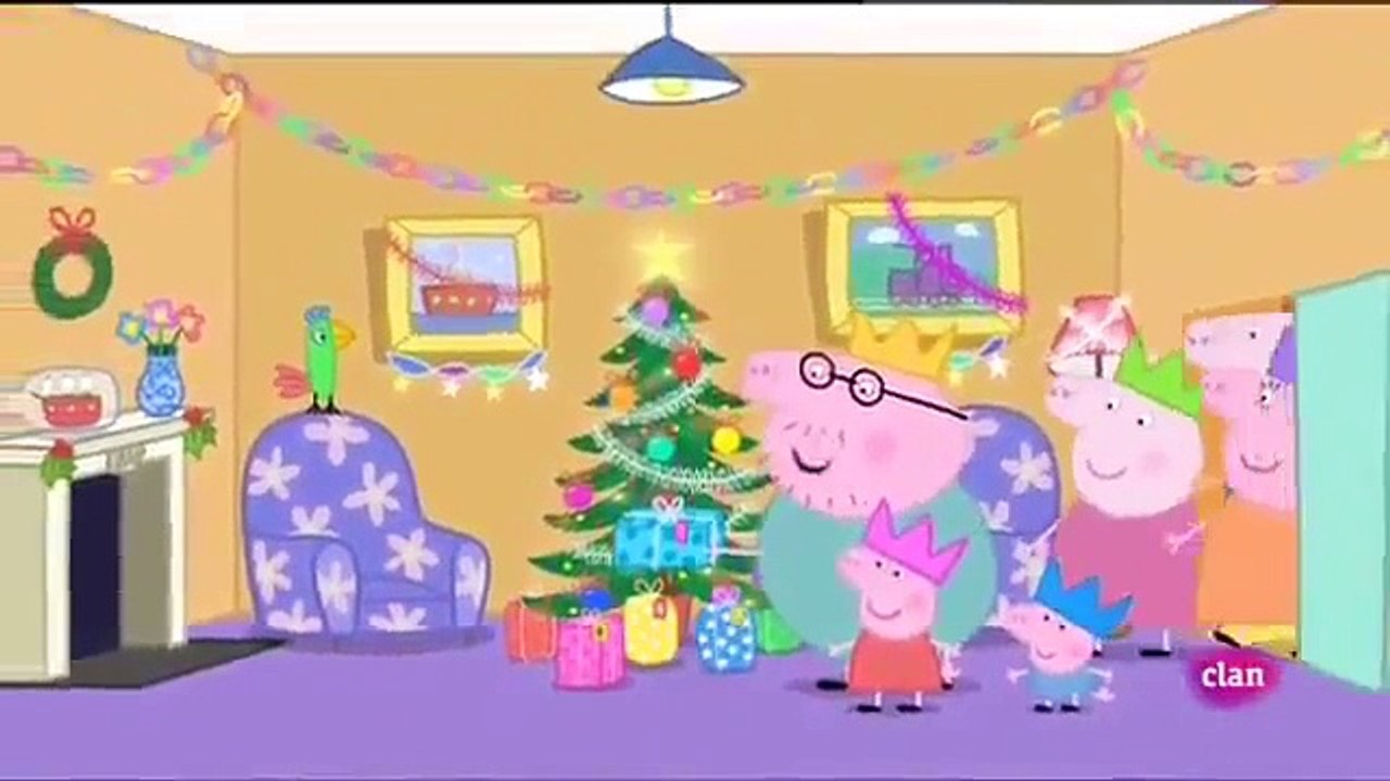 Peppa pig Castellano Temporada 3x52   La visita de Papá Noel
