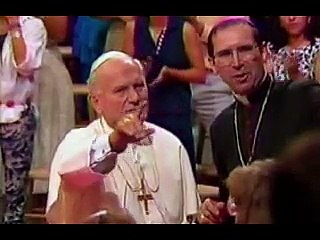 PAPIEZ JAN PAWEL II W LOS ANGELES