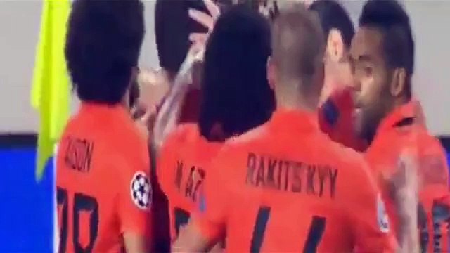 Marlos Goal - Rapid Wien vs Shakhtar Donetsk 0-1 [19.8.2015] Champions League