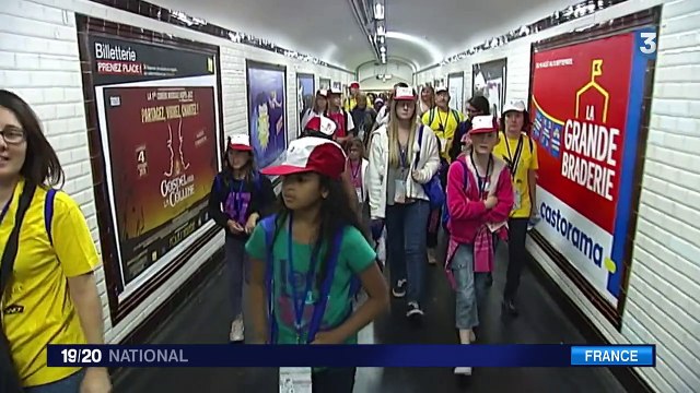 70 000 enfants défavorisés invités à Paris par le Secours populaire