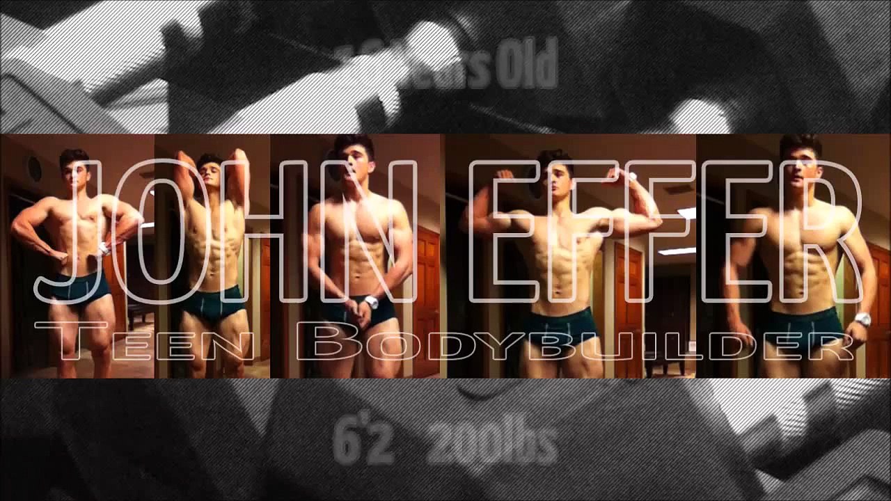 16yo Teen Bodybuilder Flexing Muscles 4 Weeks Out From Competing