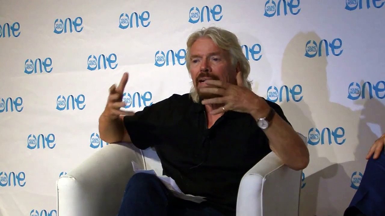 Richard Branson talks entrepreneurship