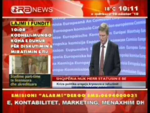 Shqipëria nuk e merr statusin